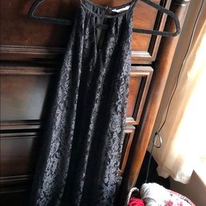 Candie’s Black Lacey Shift Dress